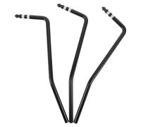 FOMIYES 3pcs Black Electric Guitar Tremolo Arms Whammy Bars Replacement for Bridge System Compatible with Electric Guitars Accessories