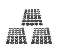 FOMIYES 3pcs Black Pool Table Marker Dots Self-adhesive Billiard Locator Stickers for Cue Ball Positioning and Practice on Snooker and Pool Tables