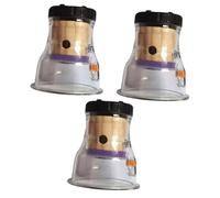 FOMIYES 3pcs Box Moxa Box Moxibustion Burner Neck Pain Relief Products for Home Spa Relaxation