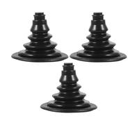 FOMIYES 3pcs Cable Boot Protector Rubber Shifter Wire Harness Sleeve for Boat Steering Motor Weather-resistant Yachts Ships Rigging