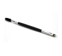 FOMIYES 3pcs Dual Ended Eyebrow and Eyelash Brush for Women Wooden Handle Professional Spoolie Mascara Brush Medium Small Large for Precise Makeup Application and Lash Grooming