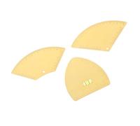 FOMIYES 3pcs Eyebrow Locator Tool Ruler for Mapping Eyebrow Symmetry Positioning Guide Brow Shaping Ruler Tool for Women Makeup