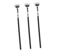 FOMIYES 3pcs Eyelash Brushes Mascara Eye Makeup Tools Lash Fan Shape for Eyelash Extensions and Mascara Application