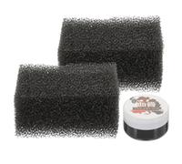 FOMIYES 3pcs Fake Scab Blood Plasma Gel with Fine-pored Abrasion Sponges Realistic Halloween Makeup Kit for Cuts Wounds Gashes Vibrant Special Effects for Cosplay Party and Horror Scenes