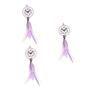 FOMIYES 3pcs Handmade Vintage Dream Catcher Pendant Bohemian Wall Hanging Ornament for and Shop Decor Captures Beautiful Dreams for Creating Unique Artistic Atmosphere