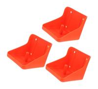 FOMIYES 3pcs Livestock Salt Brick Box with Small Holes Thickened Salt Blocks Holder Rack for Farm Feeding and Nutrition Lick Brick Storage