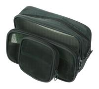 FOMIYES 3pcs Mesh Cosmetic Bag Makeup Pouches for Travel Use As Toiletry Bag Zipper for Packing Essentials and Organizing Cosmetics The Go