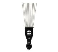 FOMIYES 3Pcs Metal Hair Pick Combs with Fist Handle Long Tooth Styling Tool for Volume and Curly Hair Smooth Edges Aluminium Pin Comb Set for Knots