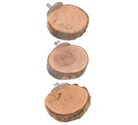 FOMIYES 3pcs Parrot Ladder Hamster Ladder Playground for Climbing Attracts Attention Wooden Cage Accessory for Birdcages Small and Medium Sized Birds