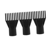 FOMIYES 3pcs Pet Hair Dryer Comb Attachment for Grooming Dogs and Cats Safe and Easy to Use Blow Dryer Nozzle for Quick Drying Moisture Removal for Home and Pet Shops