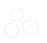 FOMIYES 3pcs Semi Rimless Eyeglass Repair Kit with Nylon Thread Wire for Replacement Fit and Invisible Integration Suitable for Narrowgroove Frames and Eyewear Styles in Optical Shops
