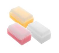FOMIYES 3pcs Soft Sensory Brush Gentle Body Scrubber and Cradle Cap Massage Tool for Boy Girl Safe Sponge Material Supports Sensory Development for Bath