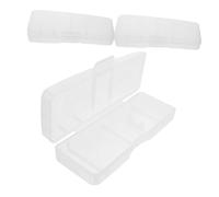FOMIYES 3PCS Transparent Travel Case for Manual Compact Protective Storage Box Organizer for Removal Tools Lightweight and Portable Holder for Safe Protection and Space-Saving Travel