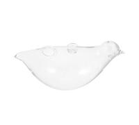 FOMIYES 3pcs Wall Mounted Hydroponic Glass Vase Bird Shaped Modern Minimalist Planter with Real-time Root Observation Easy Plant Maintenance for Home Office