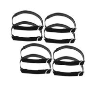 FOMIYES 4 Pairs Adjustable Elastic High Heels Shoe Straps for Women Detachable No Installation Needed Secure Loose Shoes Comfortable and Quick Fit