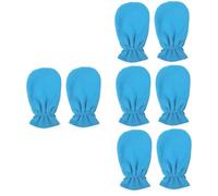 FOMIYES 4 Pairs Exfoliating Beauty Care Gloves for Women Heat Therapy Hand Spa Covers with Elastic Opening Moisturizing Dead Skin Removal Fits Comfortable Hand Treatment