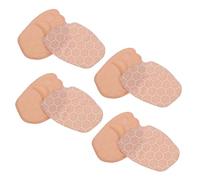 FOMIYES 4 Pairs Forefoot Pad Heels Foot for Shoes Ball Foot Cushion High Heel Inserts for Women Comfort Shoe Gel Beige
