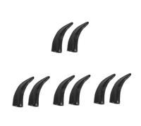FOMIYES 4 Pairs Imitation Ox Horn DIY Bull Horns Headband Accessory Halloween Craft Decoration and Costume Projects