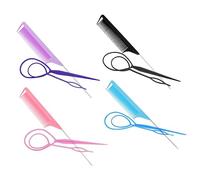 FOMIYES 4 Sets Hair Comb Including French Braid Tool Hair Braiding Tools for Women and Girls Styling Comb for Braids