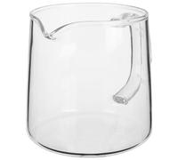 FOMIYES 400ml Borosilicate Glass Coffee Jug with Heatproof Construction for Drip Coffee and Cold Brew Easy Maintenance Suitable for Office and Home Use