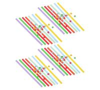 FOMIYES 4050pcs Gradient Star Origami Translucent Craft Paper Strips for Glitter Arts DIY Project Textured Origami Paper