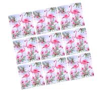 FOMIYES 40pcs Paper Napkins Facial Tissue Premium Quality Disposable Paper with Flamingo Print Creative Patterns Compact Design for Party Daily Use