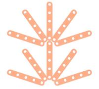 FOMIYES 40pcs Silicone Perm Rod Bands for Hair Rollers Elastic No Crease Hair Curling Bands for Heatless Curls at Home Salon