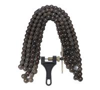 FOMIYES 420 Heavy Duty Motorcycle Chain 132-link Replacement Set for 110-125cc Dirt Bikes Atv Drive Chain with Compatible with Off-road Motorbike
