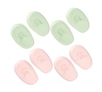 FOMIYES 4pairs Hair Dye Ear Shields Heat Resistant Silicone Ear Covers for Hair Dyeing Sleep and Home Use
