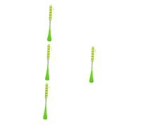 FOMIYES 4pcs Adjustable Telescopic Shoe Horn with Hanging Stainless Steel Long Handled Expander for Seniors Mobility Aid Tool Reducing Strain Ergonomic Polished Design for Easy Shoe