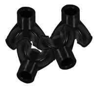 FOMIYES 4Pcs Anti-Skid Cane Foot Covers, Nonslip Crutch Foot Pads Replacement Tips for Walking Sticks and Trekking Poles, 19Mm Diameter Mobility Aid Accessories for Outdoor Use