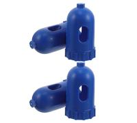 FOMIYES 4pcs Blue Oxygen Cylinder Valve Caps with Quick Release Design and Impact-Resistant Plastic Material, Fits Thread 3-1/8 Inch Collar for Outdoor Rescue and Industrial Use