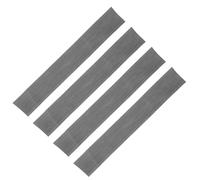 FOMIYES 4pcs Bowstring Silencers Soft Vibration Dampeners for Traditional Archery Bowstring Noise Reduction Gray Outdoor Stabilizer Accessories