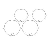 FOMIYES 4pcs Downlight Spring Clamps Retaining Clips for Mr11 Mr16 Spotlights Ceiling Lamp Fixing Buckles Silver Metal Lighting Accessories