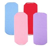 FOMIYES 4pcs Exfoliating Back Scrubber Towel Stretchable Shower Cloth for Efficient Dead Skin Removal for Cleaning Any Bathroom Environment