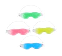 FOMIYES 4pcs Gel Eye Patches Cooling Eye Mask for Puffiness Reusable Ice Packs Cold Compress for
