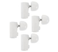 FOMIYES 4pcs Infusion Stand Plastic Pole Connectors 22mm to 19mm Reusable Infusion Stand Adjuster Accessories for Hospital and Clinic Height Adjustment