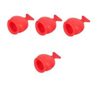 FOMIYES 4pcs Lip Plumper Silicone Lip Plumper Enhancer for Women Fish Shape Tool