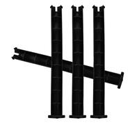 FOMIYES 4pcs Outdoor Plastic Trash Can Latches Accessories, Universal 120l Wheelie Bin Lid Locking Pins for Garbage Bin Lid Replacement