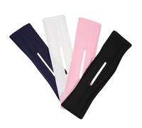 FOMIYES 4pcs Rotating Hairband Bun Maker Set, Donut Curl Bun Makers with Wire Twist, Stretchy Hair Wraps for Women and Hair Styling, Suitable for Casual and Formal Updos