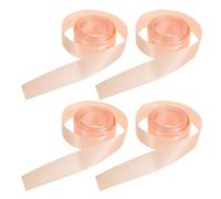 FOMIYES 4pcs Satin Ballet Shoe Ribbons for Women Pointe Shoes High Durability with Elegant Design for Daily Practice and Stage Performance