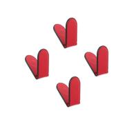 FOMIYES 4pcs Slim Pu Leather Wallet Card Holder Cash Clip Replacement Insert for Men Women Business Card Organizer DIY Tool Recipe Checks Holder