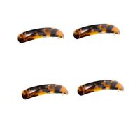 FOMIYES 4pcs Vintage Leopard Print Hair Barrette Spring Hair Clip for Women Durable Minimalist Bobby Pin with Secure Hold Stylish Hairpin for Parties Weddings and Daily Styling