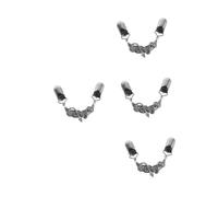 FOMIYES 4pcs Vintage Snake Waist Cinch Clip for Women Elegant Sweater Cardigan Brooch with Winged Serpent Design Decorative Collar Cinch Clip for Dresses Shawls and DIY Clothing
