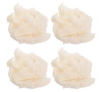 FOMIYES 4Pcs White DIY Fog Simulation Cotton Cloud Effect for Model Scenery, Smoke Effect Accessories for Wedding, Room Decor, and Party Decorations