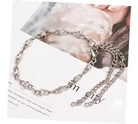 FOMIYES 4Pcs Women Shoe Chains Rhinestone High Heel Ankle Chains Decorative Shoe Straps Lost Foot Jewelry for Elegant Heels