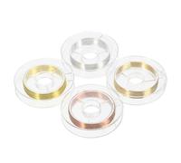 FOMIYES 4rolls Nail Art Wire Decorations of Fine Wire Nail Art Lines Decor Supplies for Salon Home Use