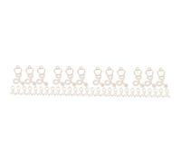 FOMIYES 4sets Stethoscope Pendant Creative Stethoscope Charms for Jewelry Making Unique Keychain Accessories for Nurses and Doctors DIY Earring Necklace Craft 10pcs*4