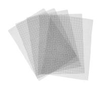FOMIYES 5 Sheets Stainless Steel Sheet 2mm Mesh Wire Screen for Filters and Cages Good Air Circulation Blocking Small Particles for Industrial Ventilation and Garden Applications