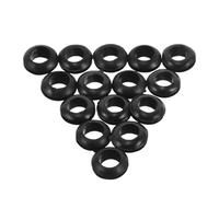 FOMIYES 50pcs Black Silicone Jar Sealing Gaskets Leak-proof Reusable Rubber Rings for Mason Jar Lids Food Storage Container Gasket Seal Suitable for Home Canning